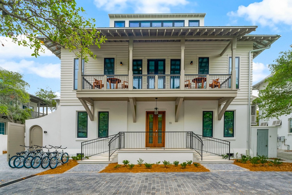 exterior of 30A Rosemary Beach vacation rental